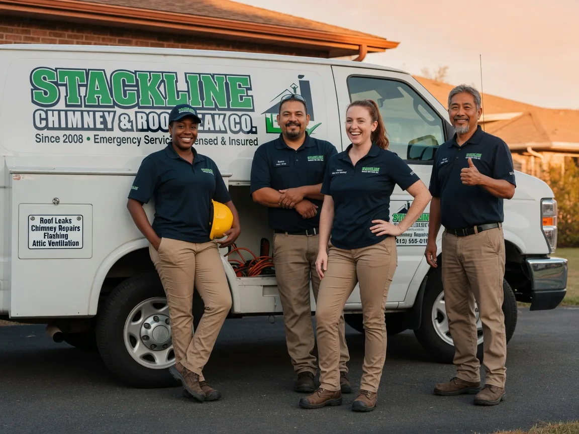 Chimney flashing repair company in Hedrick, IA
